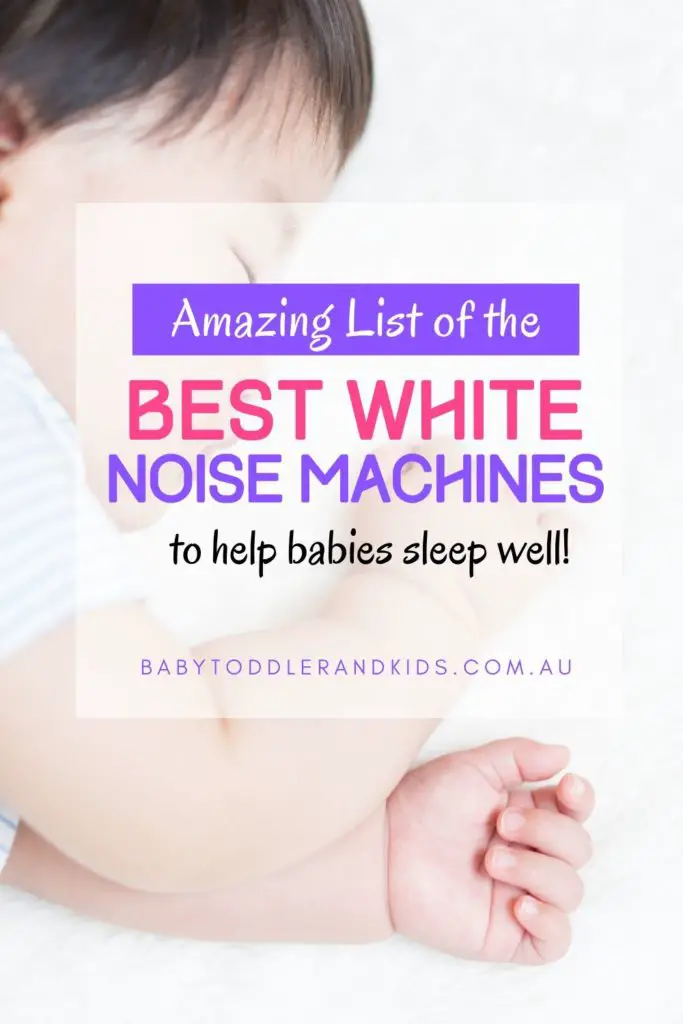 best white noise machine for baby pin image